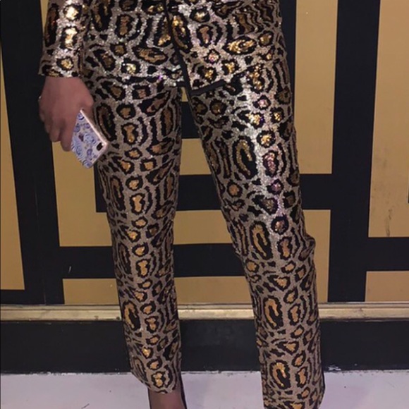 Beautiful Sequin Pant Set - Picture 2 of 5